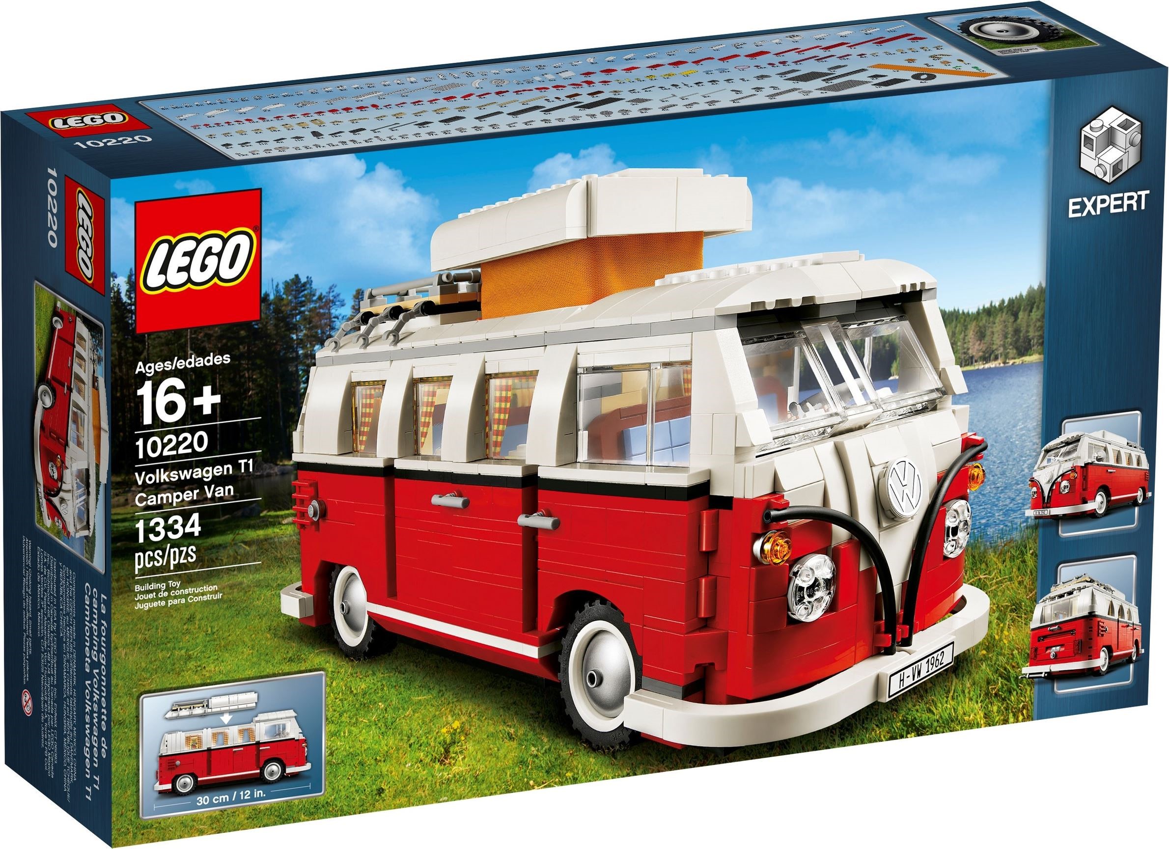 LEGO Creator Expert 10220 Volkswagen T1 Camper Van | 1332 Teile | Neu - Bild 1