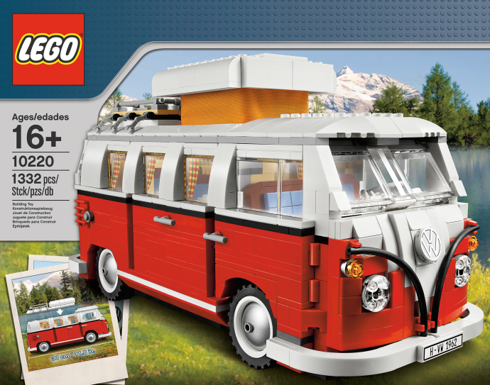 LEGO Creator Expert 10220 Volkswagen T1 Camper Van | 1332 Teile | Neu - Bild 4